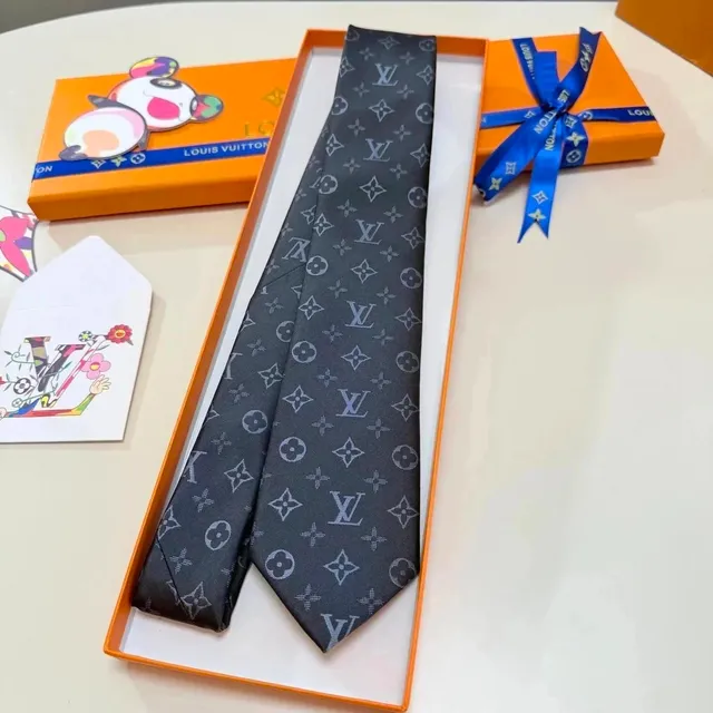 Louis Vuitton × Takashi Murakami Necktie Monogram Print