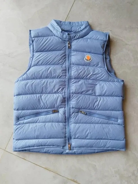 Moncler Puffer Vest Light Blue