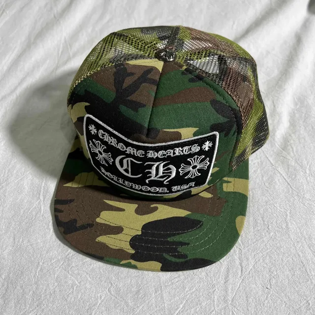 Chrome Hearts Trucker Cap Camouflage