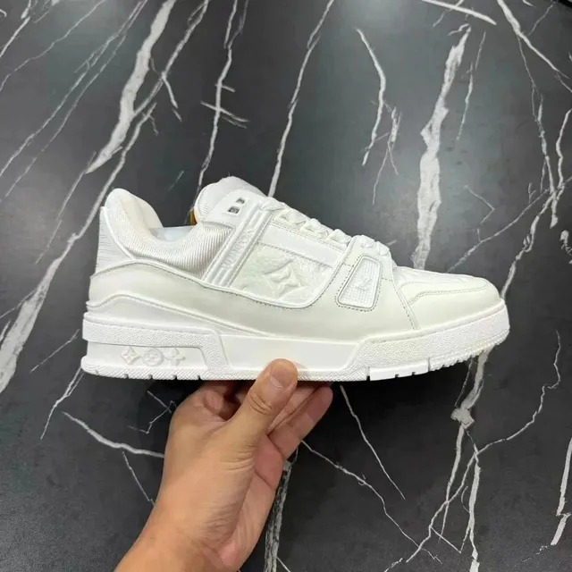Louis Vuitton LV Trainer Monogram Embossed
