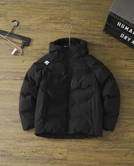 Onitsuka Tiger Puffer Jacket Solid Black