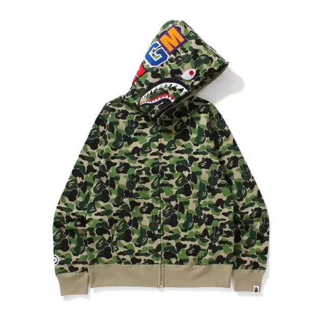 BAPE Shark Hoodie 1st Camo
