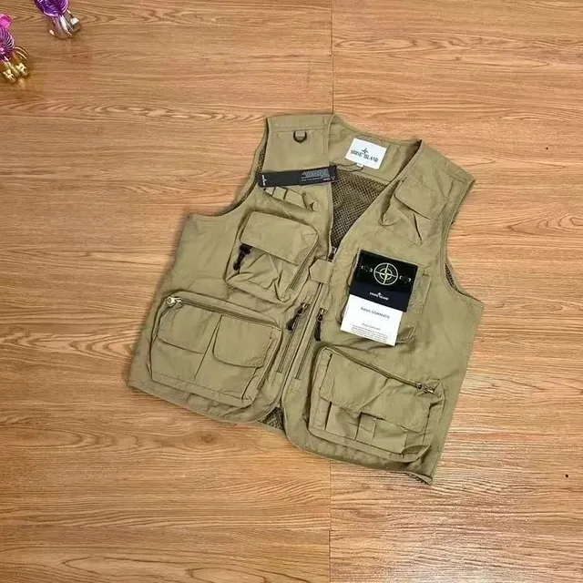 Stone Island Utility Vest Basic Garment Dyed