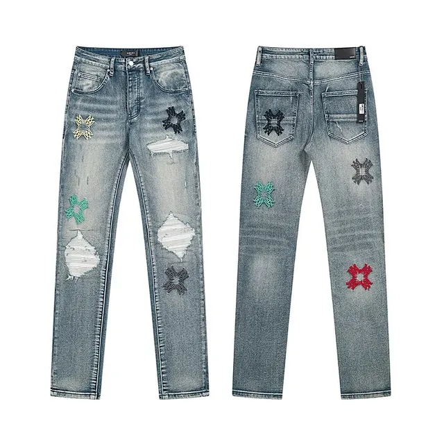 Corteiz Flower Patch Distressed Jeans