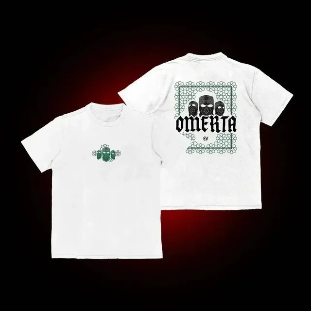 Broken Planet Graphic T-Shirt Omerta Print