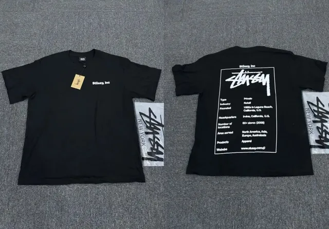 Stüssy Graphic T-Shirt New York Print