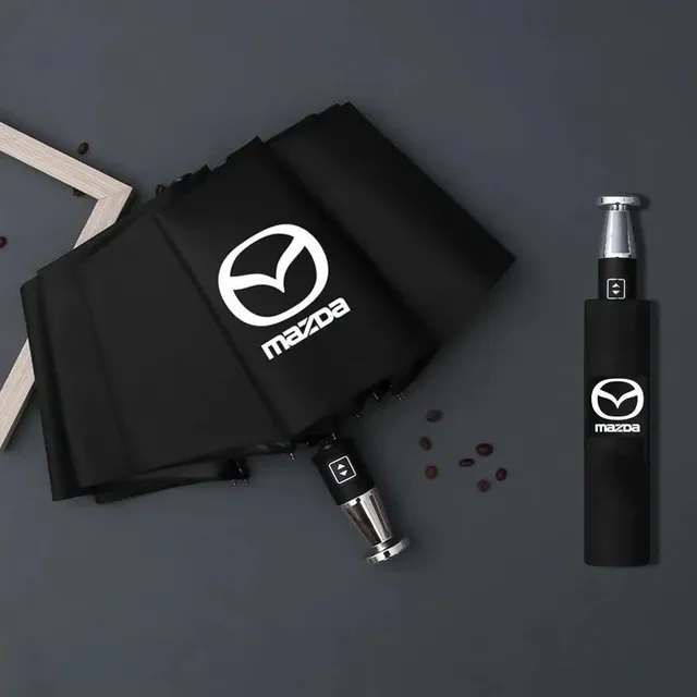 Broken Planet Umbrella Logo Print