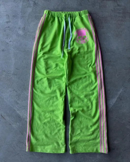 Broken Planet Track Pants Skull Logo