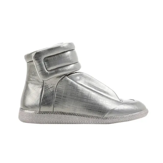 Maison Margiela Future High-Top Metallic Silver