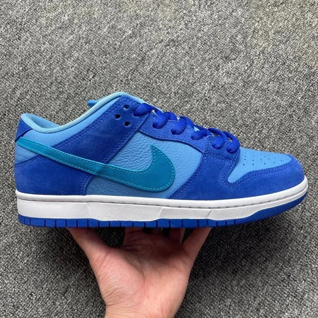 Nike Dunk Low Blue Suede