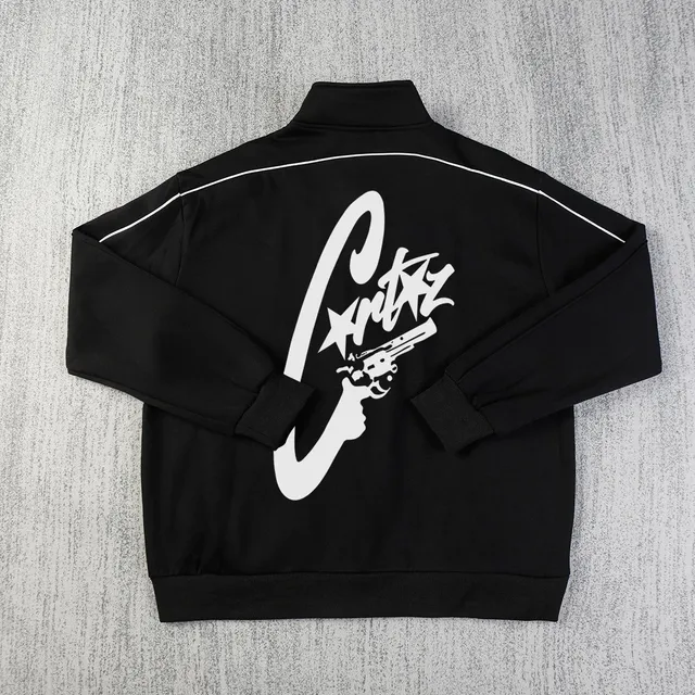 Corteiz Track Jacket Gun Logo