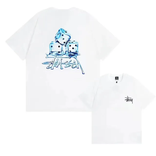 Stüssy Short-Sleeve T-Shirt Dice Graphic