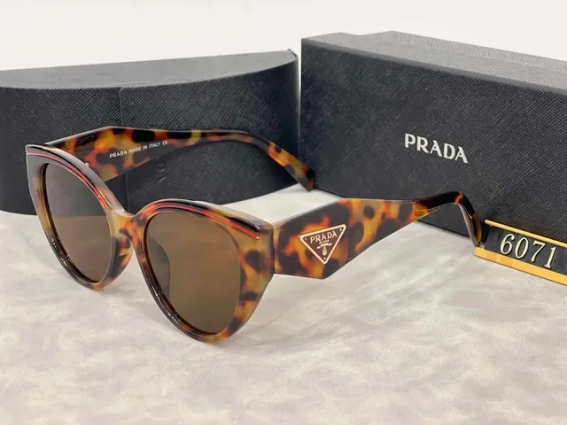 Prada Cat-Eye Sunglasses Tortoiseshell