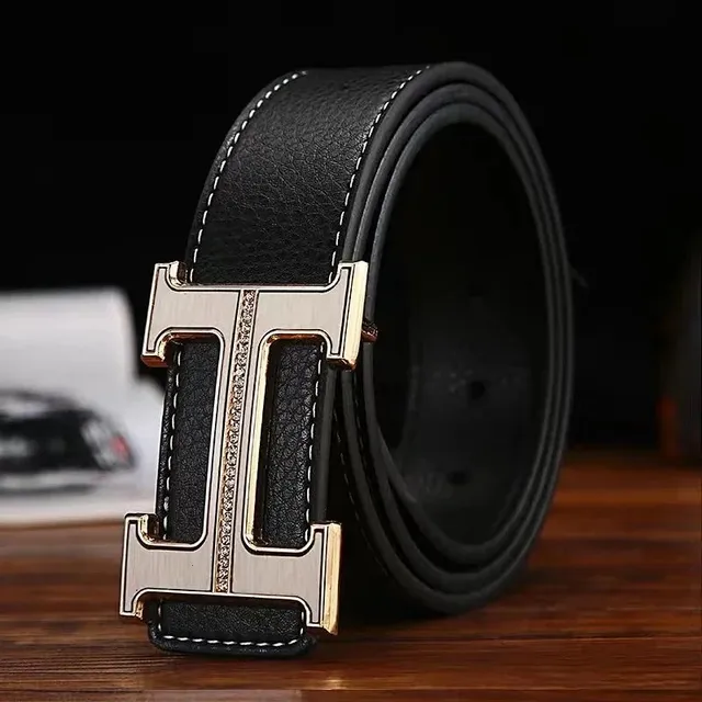 Hermès H Buckle Belt Crystal-Embellished