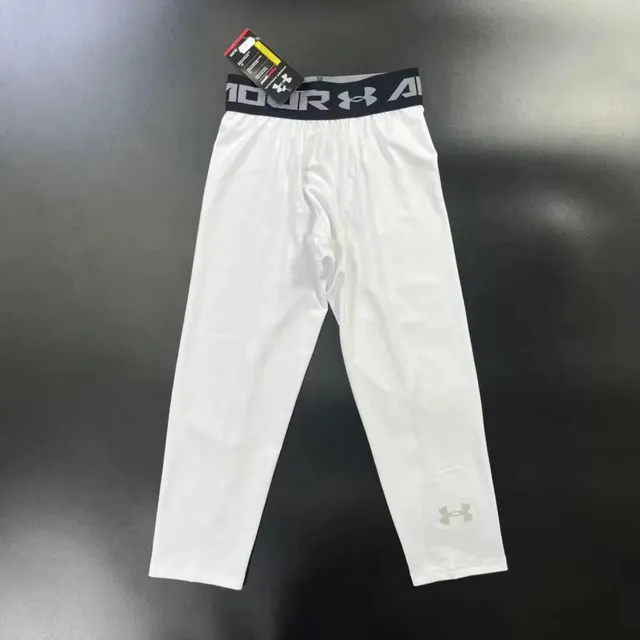 Under Armour HeatGear Compression Leggings White