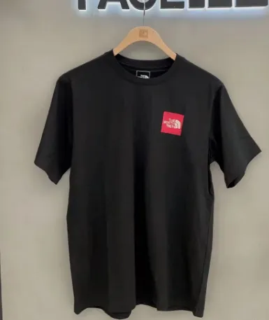 The North Face Box Logo Tee Red Box Logo