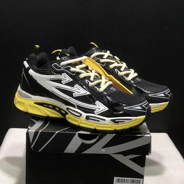 New Balance 2002R Black Yellow