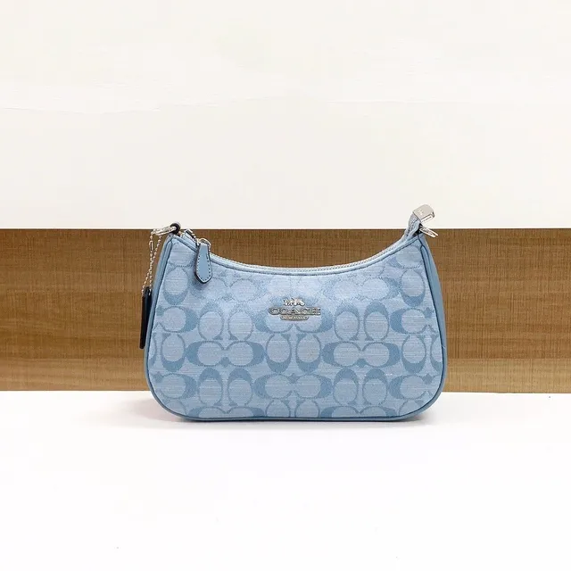 Gucci GG Marmont Mini Light Blue Monogram
