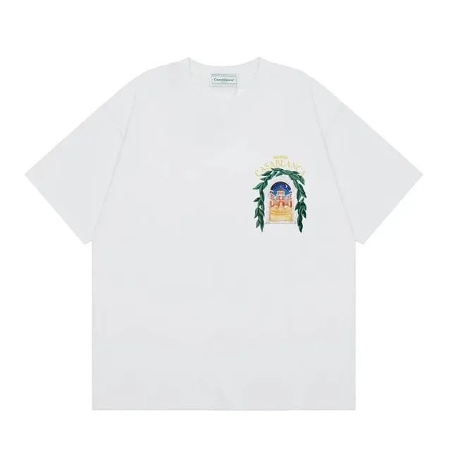 T-Shirt Avenida Casablanca Print