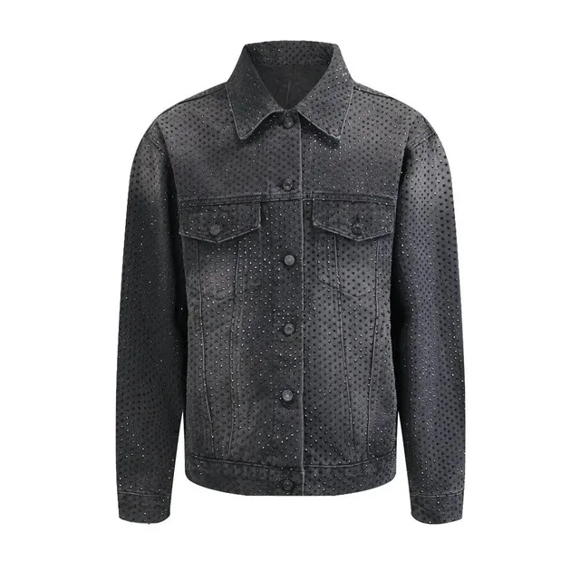 Levi's Denim Jacket Studded Perforated