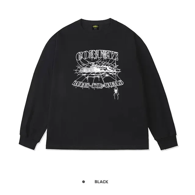 Corteiz Long Sleeve Tee Cortez Rules The World