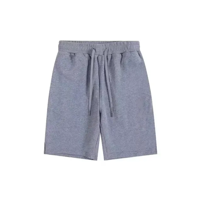 Amiri Drawstring Shorts Heather Grey