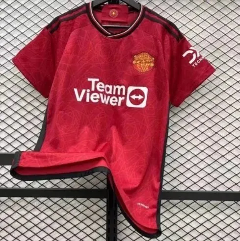 Adidas Manchester United Home Jersey TeamViewer Sponsor