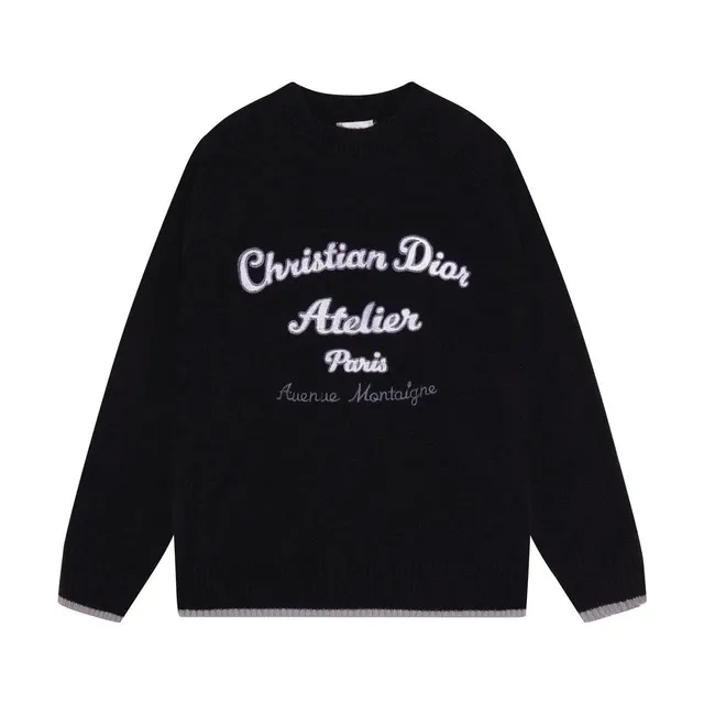 Dior Atelier Paris Sweater Embroidered Logo