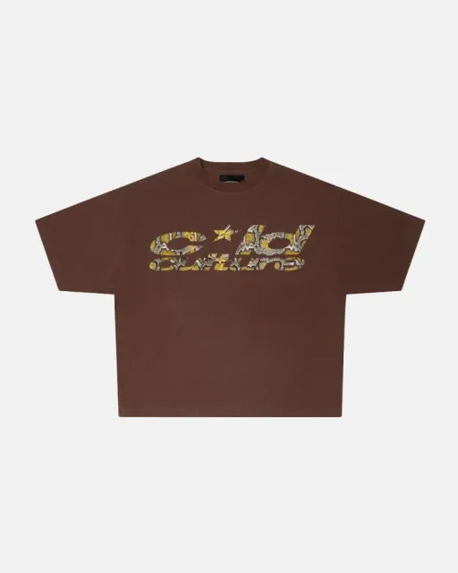 Wild snake-dark brown