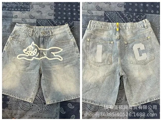 d086短裤浅蓝