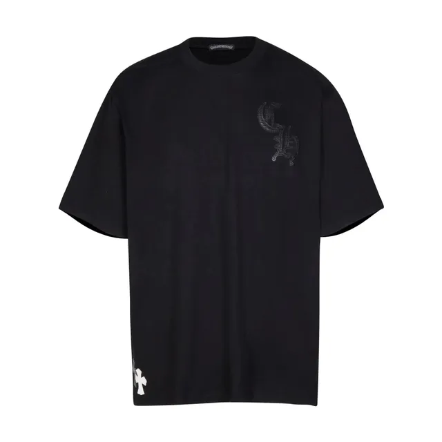 Chrome Hearts Logo Tee Embroidered Cross