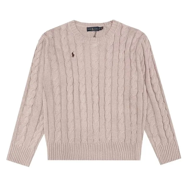 Polo Ralph Lauren Cable Knit Sweater Classic Fit Beige