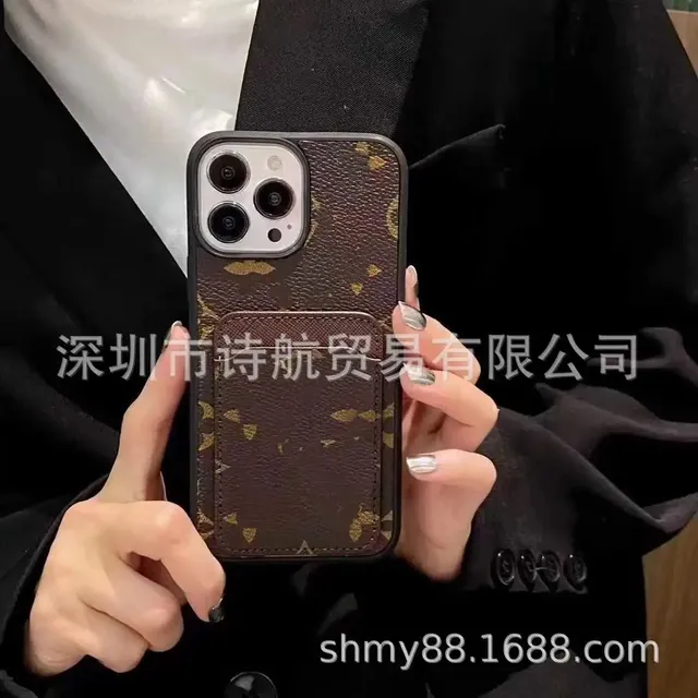 Louis Vuitton Phone Case with Cardholder Monogram Canvas