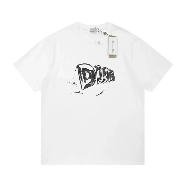 Dior t shirts Distressed Logo