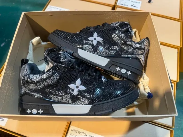 黑色网面烫钻 SK818