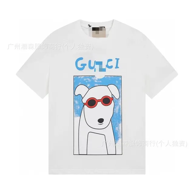 Gucci Dog Print T-Shirt