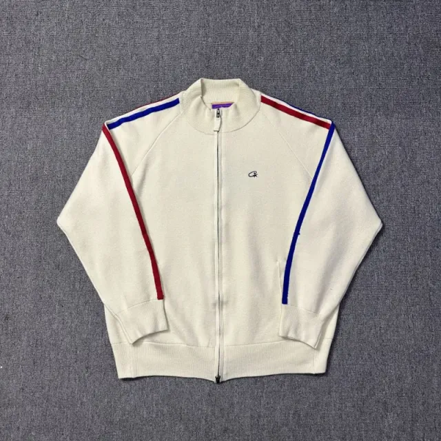 Chrome Hearts Track Jacket Red and Blue Stripe