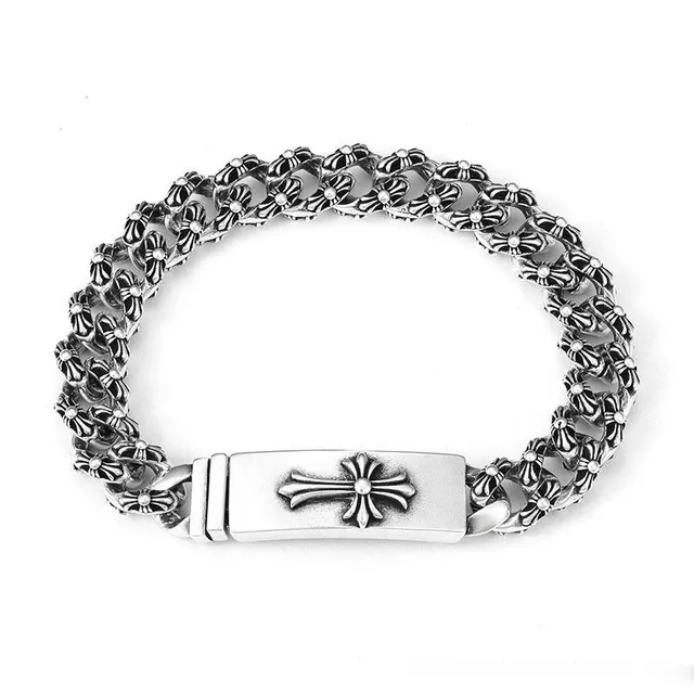 Cross Link Bracelet Chrome Hearts Cross