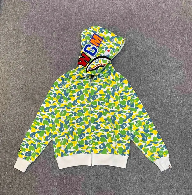 BAPE Shark Hoodie ABC Camo