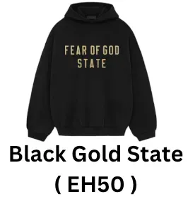 Fear of God Hoodie Gold State