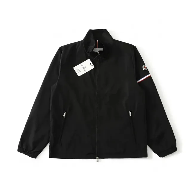 Moncler Windbreaker Jacket Classic Logo Sleeve