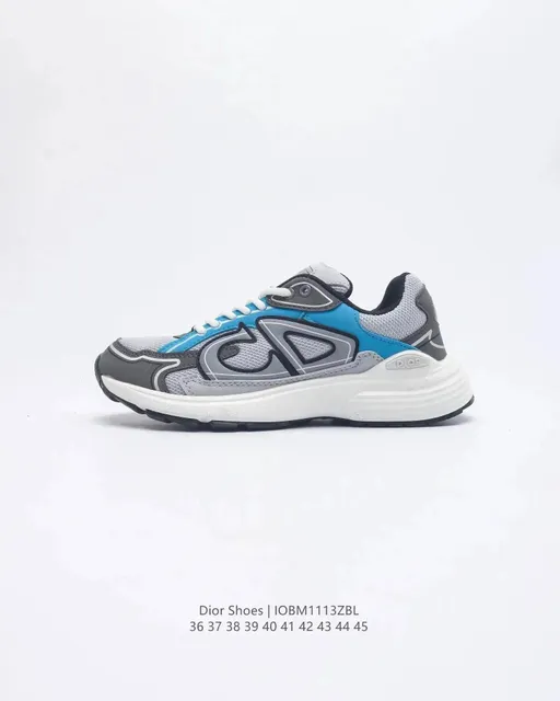 Dior Bobby Sneaker Blue Grey Mesh