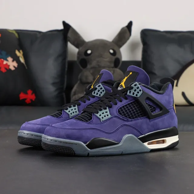 Air Jordan 4 Purple Suede