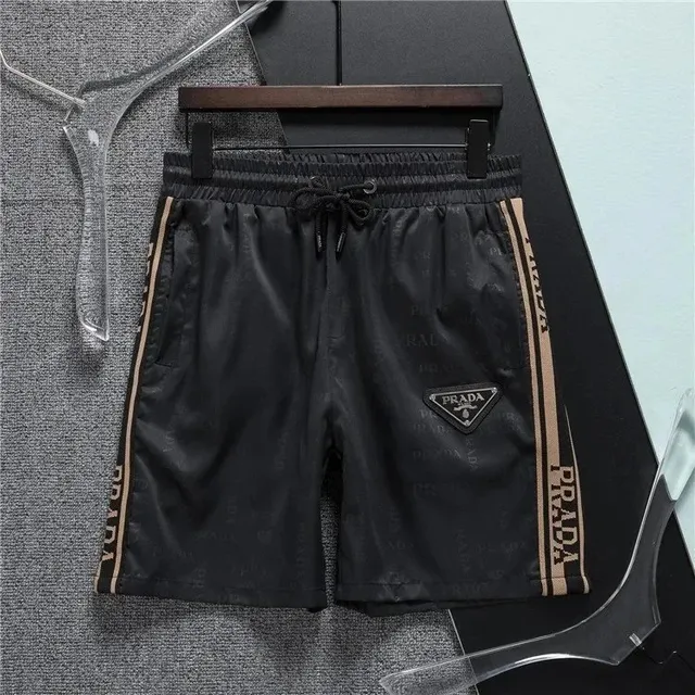 Prada Track Shorts Logo Tape
