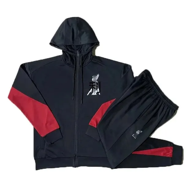 Liverpool × Nike Track Suit Black Red