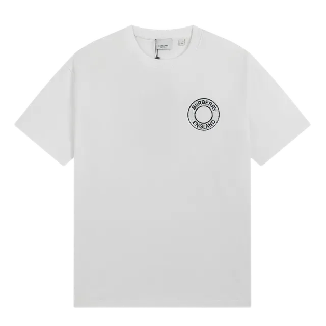 Burberry Logo T-Shirt Embroidered Logo