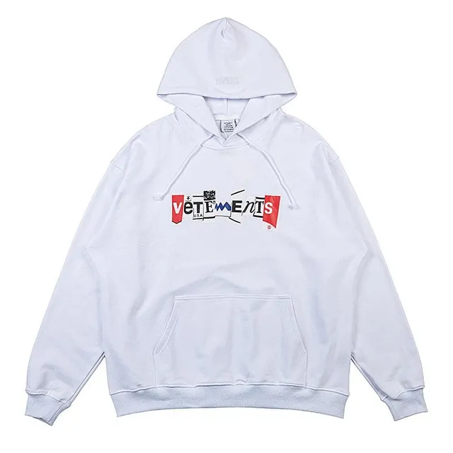 Vetements Hoodie Logo Print