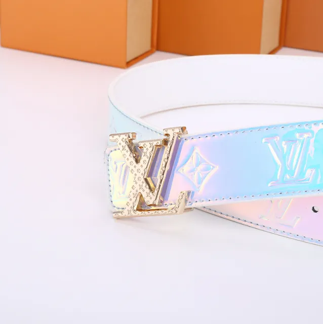 Louis Vuitton LV Belt Iridescent Monogram