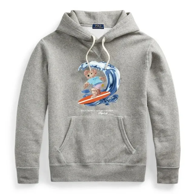 Polo Ralph Lauren Hoodie Surf Bear Graphic