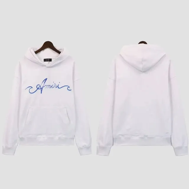 Amiri Hooded Sweatshirt Script Logo